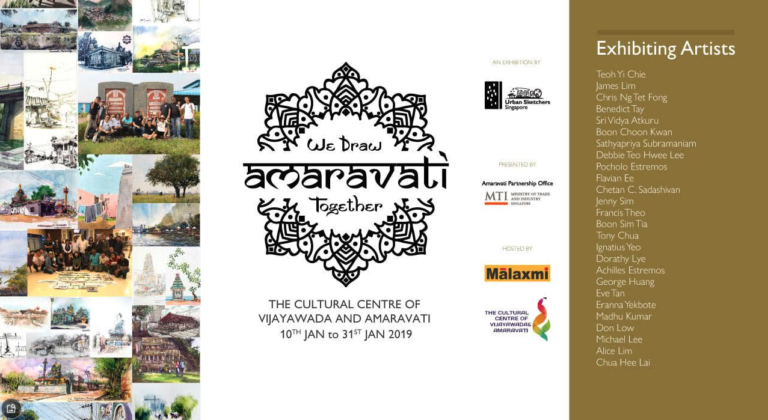 “We Draw Amaravati Together” A group show